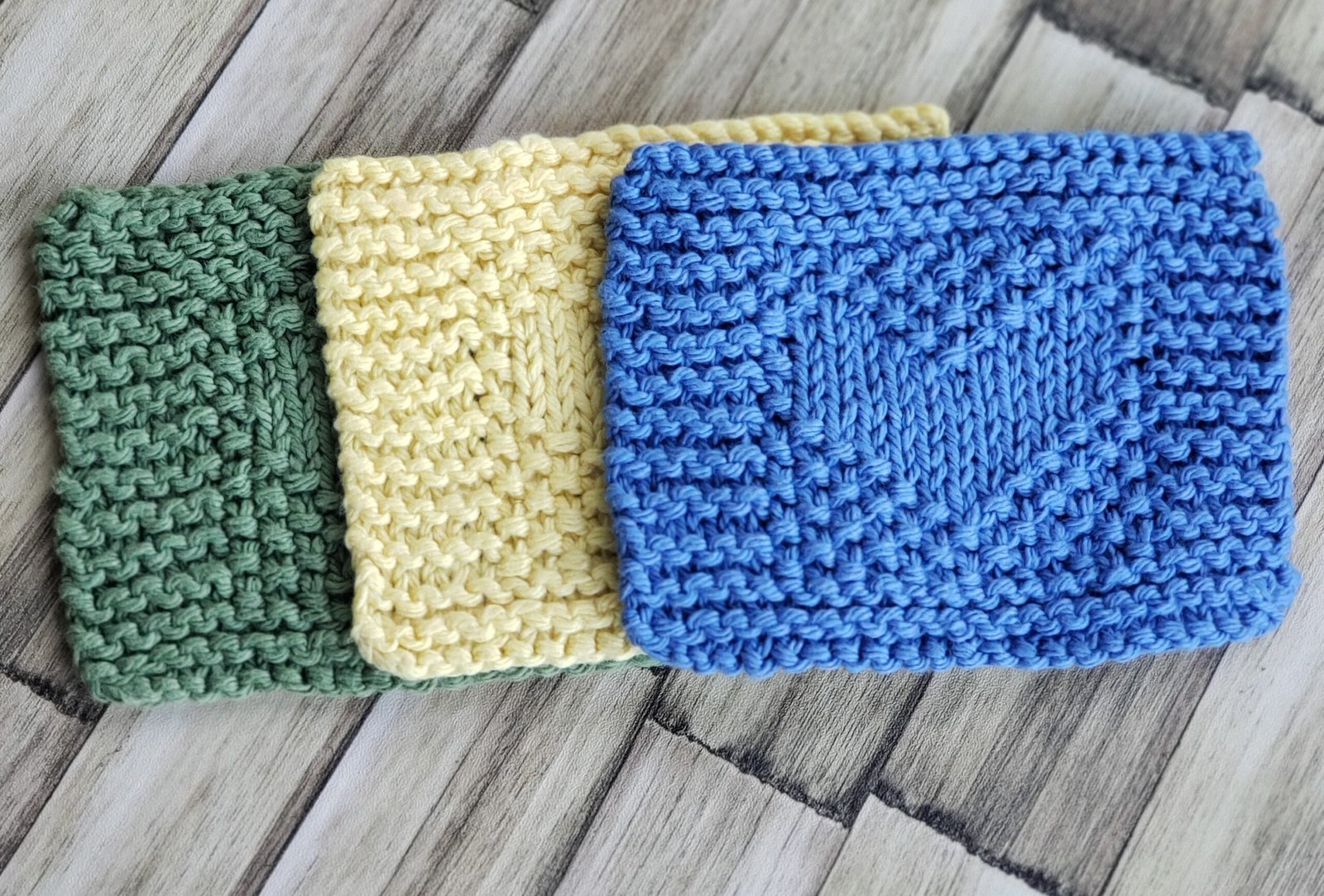 Everyday Comforts Heart Coaster: An Easy Knit Coaster Pattern for Beginners multi color heart coasters